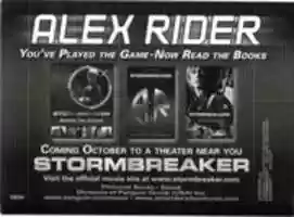 Free download Alex Rider: Stormbreaker [AGB-BAWE-USA] Book & Movie Advertisement free photo or picture to be edited with GIMP online image editor